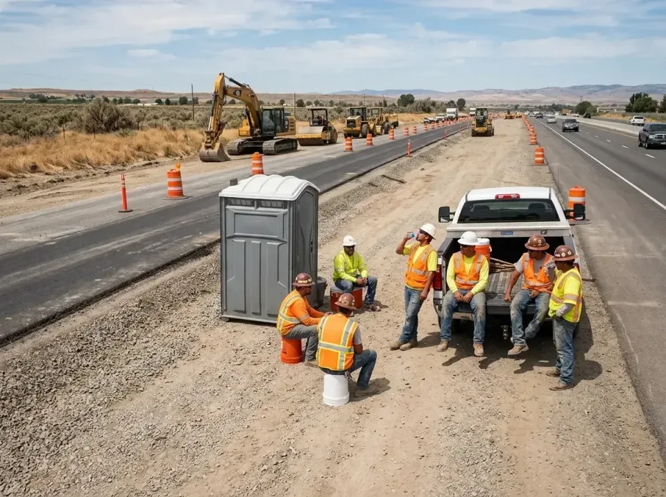 highway-road-construction-crew-007 — frequently asked questions, Porta Potty and Restroom Rentals in Mansfield, OH
